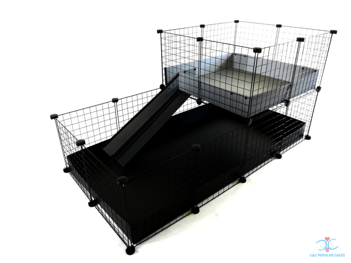 C&C Cage 4x2 + Loft 2x2 + Ramp > candcmodularcages.eu